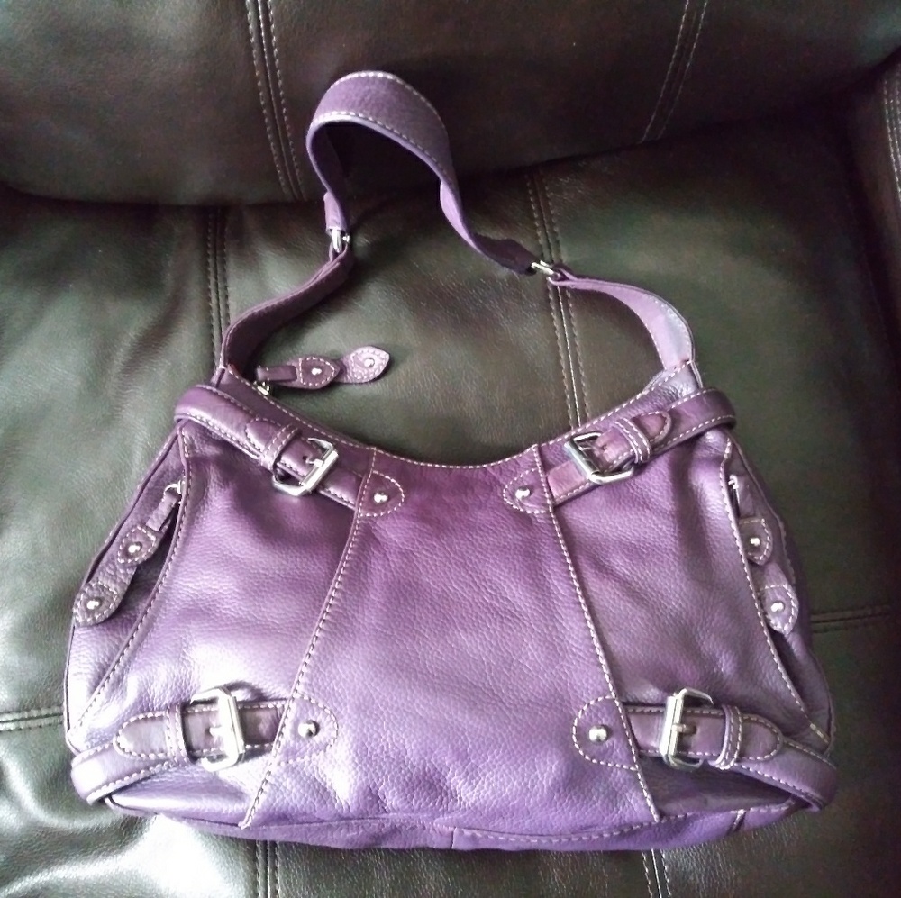 Maxx New York Signature Leather Bag NWOT